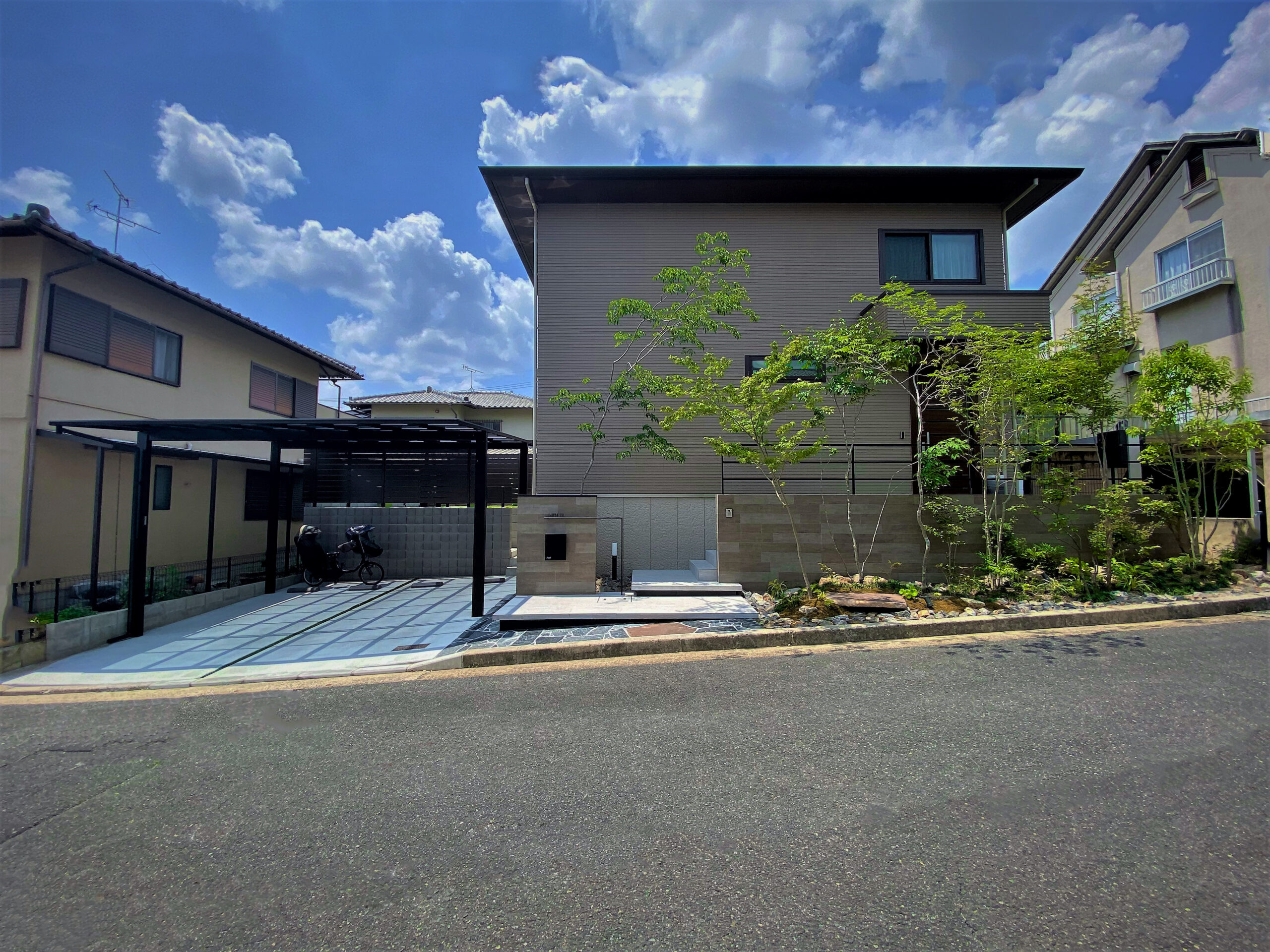 奈良県生駒市　K様邸 ／ モダン・雑木